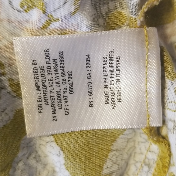 Maeve By Anthropologie Patchwork Boho Pleated Skort Shorts - Picture 14 of 14